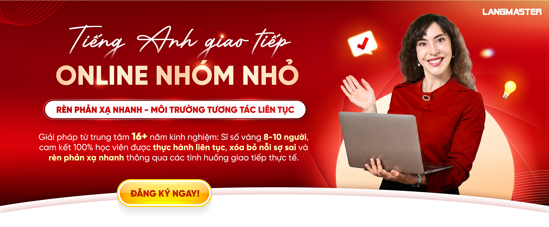 Khóa học tiếng Anh giao tiếp online
